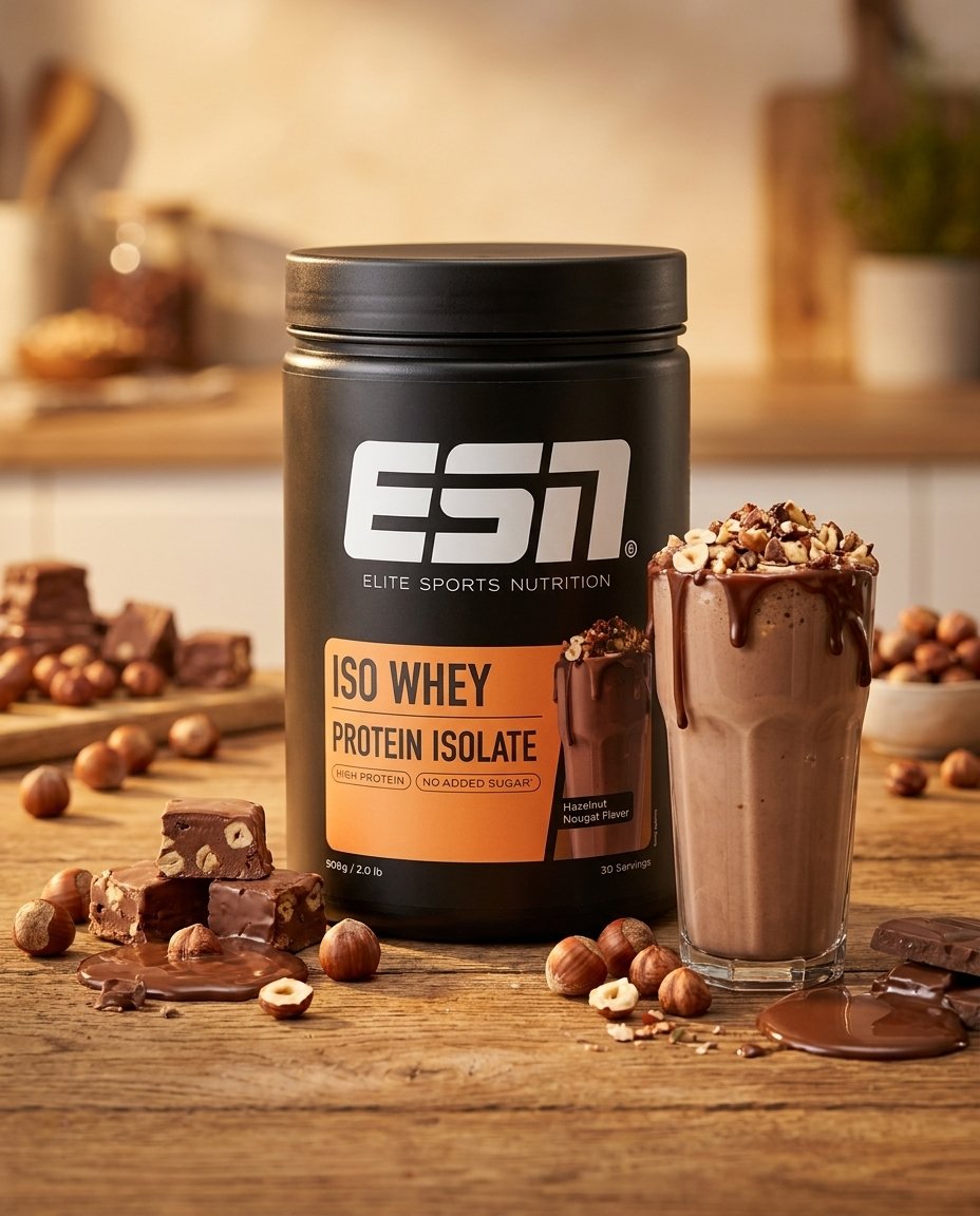ESN Iso Whey — In-Context in der Küche